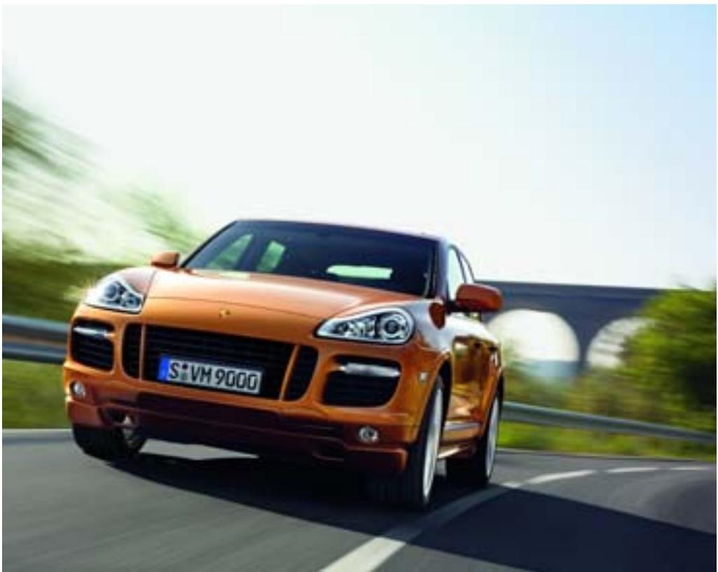 PORSCHE CAYENNE TURBO - Comment donner l'impulsion ? - 1