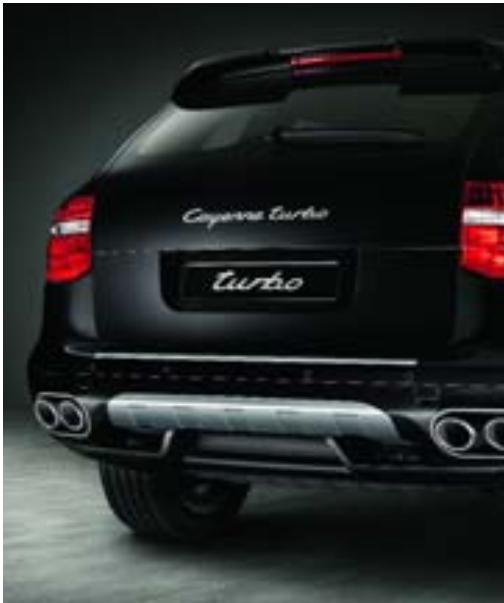 PORSCHE CAYENNE TURBO - Carters de protection avant et arrière en acier spécial. - 6