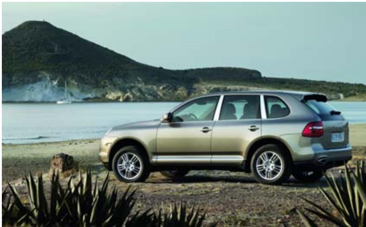 PORSCHE CAYENNE TURBO - Matériaux et recyclage. - 1