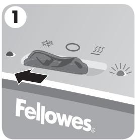 FELLOWES COSMIC A3 - ETAPES DE LA PLASTIFICATION A FROID - 1