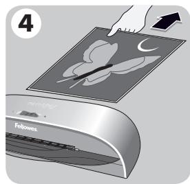 FELLOWES COSMIC A3 - ETAPES DE LA PLASTIFICATION A CHAUD - 4