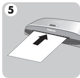 FELLOWES COSMIC A3 - ETAPES DE LA PLASTIFICATION A CHAUD - 5