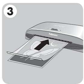 FELLOWES SATURN A3 - ETAPES De la plastification - 3