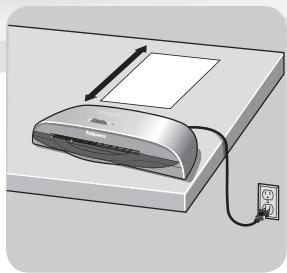 FELLOWES SATURN A3 - Avant de procedera la plastification - 2