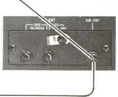 TECHNICS ST-7300 - RACCORD ET EMPLOI DE L'ANTENNE AM - 2