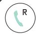 ATLINKS VERSATIS C350 VOICE - Les touches du combiné - 1