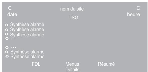 LEGRAND 407 33 - Écran USG: unité de signalisation générale - 1