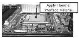 ASROCK 775V88 PLUS - Installation of CPU Fan and Heatsink - 1