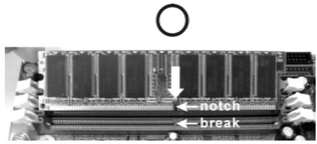 ASROCK 775V88 PLUS - Installare una DIMM - 2
