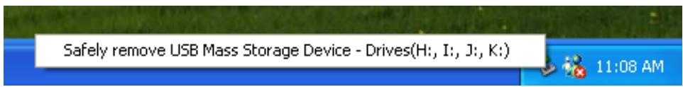 TRANSCEND TS0MFLRD6 - Pour retirer sous Windows 2000, Me, et XP - 2