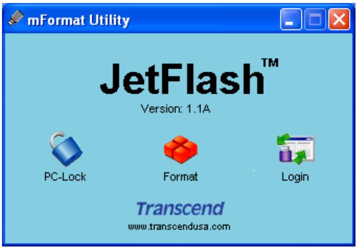 TRANSCEND TS256MJF120 - N exécute pas le mFormat Utility - 1