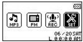 TRANSCEND TS2GMP630J - Accéder au menu paramètres - 1