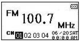 TRANSCEND TS2GMP630J - Enregistrer une station de radio - 1