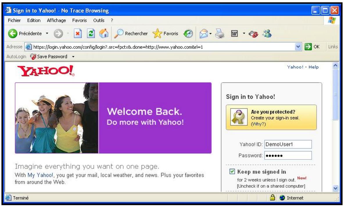 TRANSCEND TS32GJFV20 - Sauvegarder les données de login (nom de l'utilisateur, mot de passer, PIN, etc.) - 1