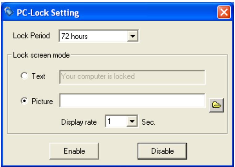 TRANSCEND TS512MJF120 - Fonction pc-lock function sous windows® 98SE, me, 2000 et XP - 3