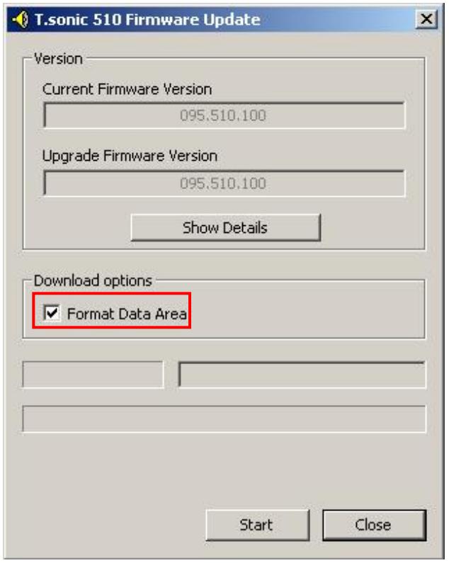 TRANSCEND TS512MMP510 - Réinitialiser le T.sonic avec Windows ^ 98SE - 3