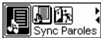 TRANSCEND TS512MMP510 - Affichage Paroles Synchronisées - 1