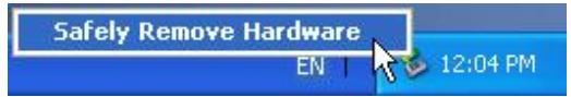 TRANSCEND TS512MMP510 - Déconnexion du T.sonic sous Windowsa Me, 2000, et XP - 1