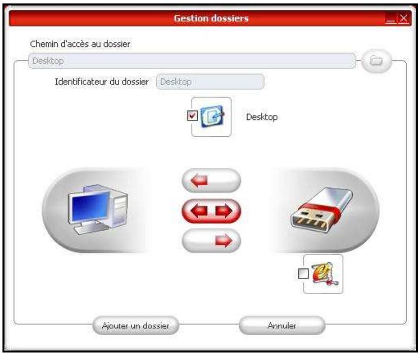 TRANSCEND JETFLASH 300 - Synchronisation des dossiers - 3