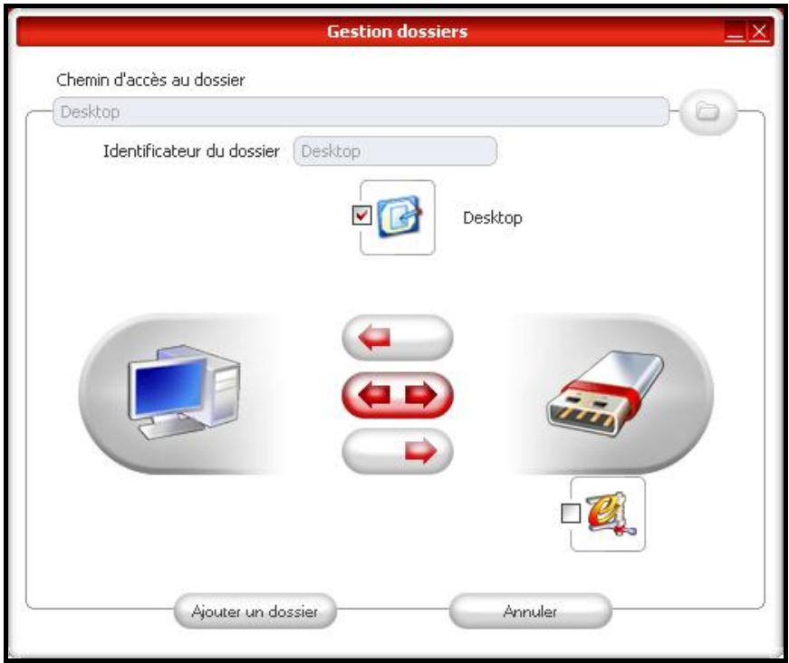 TRANSCEND JETFLASH V15 - Synchronisation des dossiers - 3