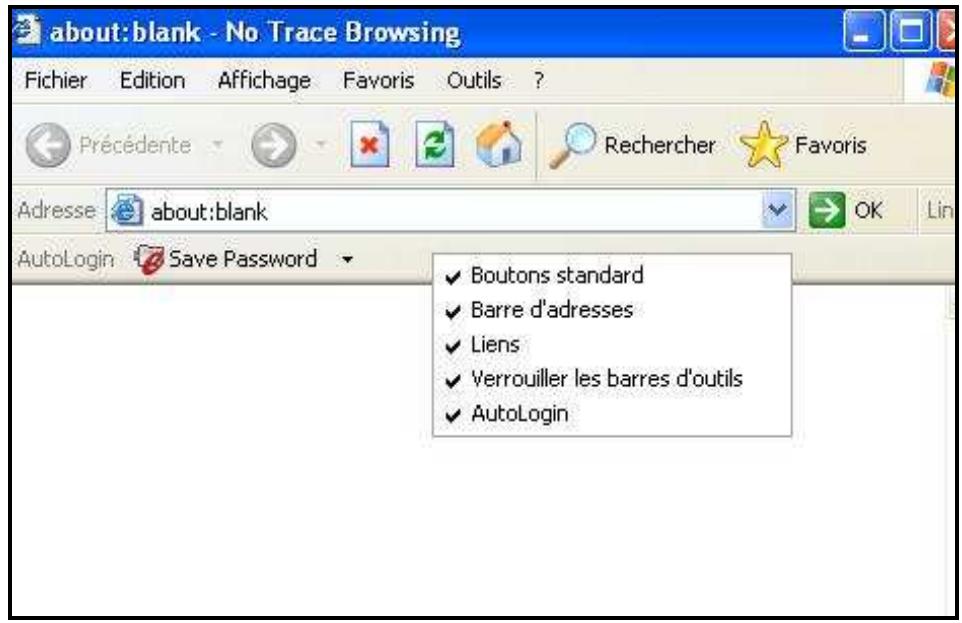 TRANSCEND JETFLASH V90 CLASSIC - Activation du plug-in autologin internet explorer - 1