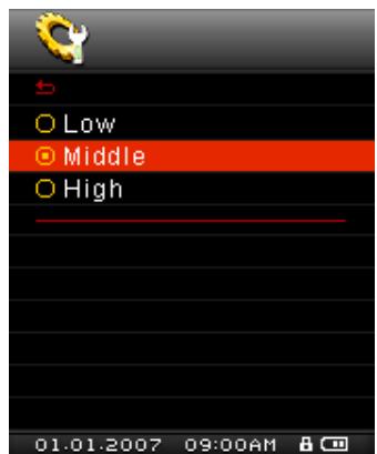 TRANSCEND MP850 - Qualité d'Enregistrement - 2