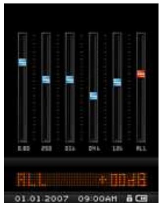 TRANSCEND MP850 - Personnalisation Utilisateur EQ - 3