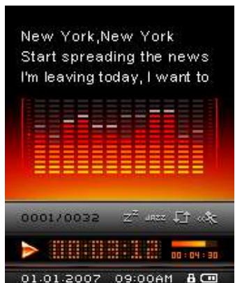 TRANSCEND MP850 - ■ List de lecture - 1