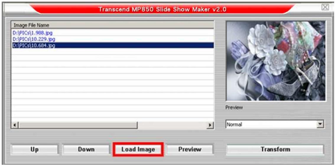 TRANSCEND MP850 - Créateur de diaporama - 1