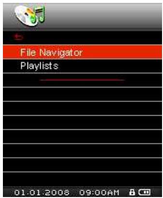 TRANSCEND MP850 - Ajouter une chanson a ma liste (My Playlist) - 2