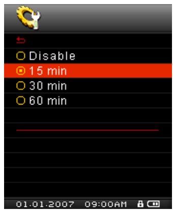 TRANSCEND MP850 - Sommeil - 2