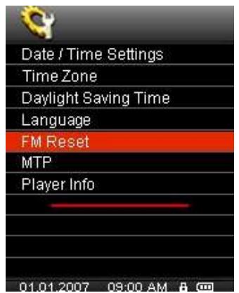 TRANSCEND MP850 - Reprogramming FM - 1