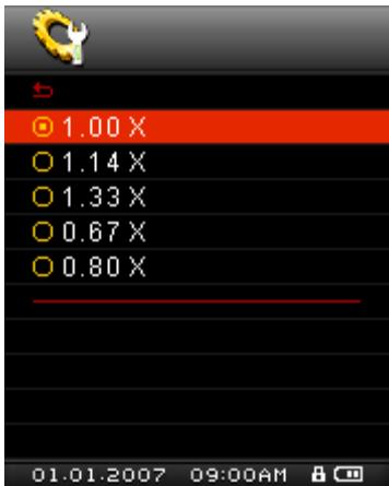 TRANSCEND MP850 - Vitesse de Lecture - 2