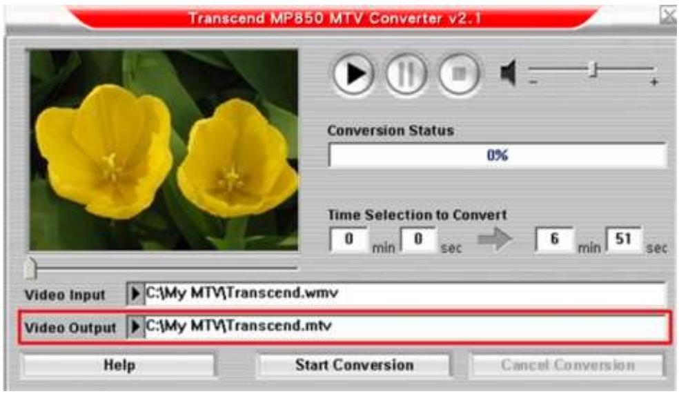 TRANSCEND MP850 - Convertisseur MTV Transcend - 3