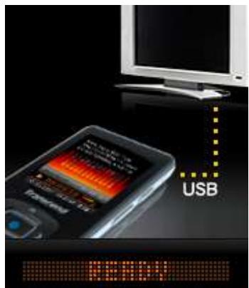 TRANSCEND MP850 - Transférer des fichiers vers le MP850 - 2