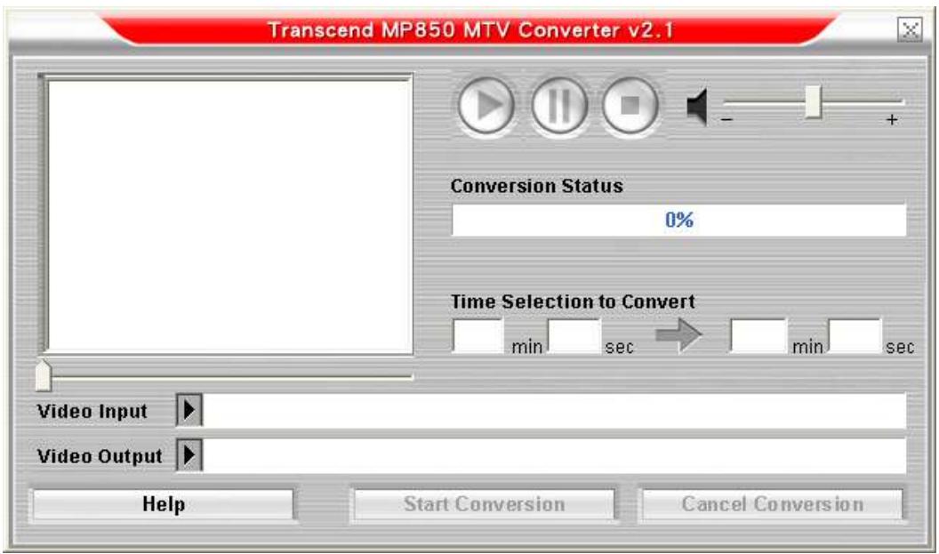 TRANSCEND MP850 - Convertisseur MTV Transcend - 1