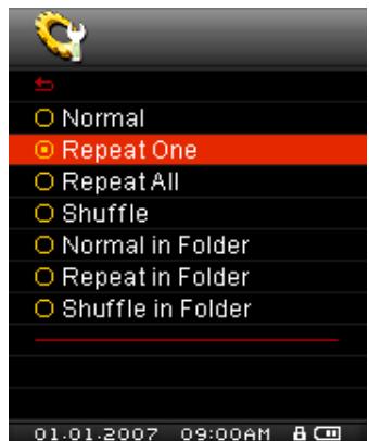 TRANSCEND MP850 - Mode Régier - 2
