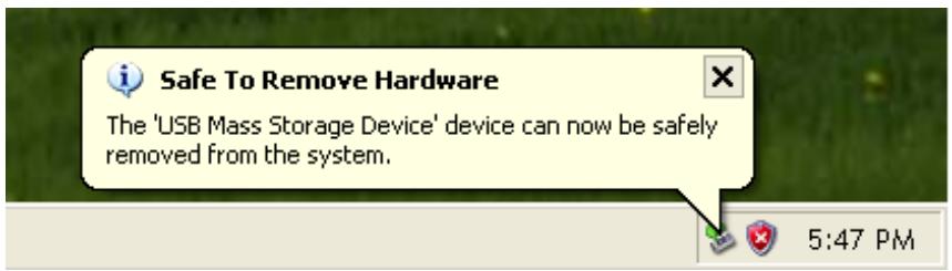 TRANSCEND PF730 - Retirer le cadre photo (de Windows): - 1