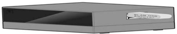 EMTEC HDD MOVIE CUBE Q800 - Connexion de l'adaptateur USB sans fil WiFi - 1