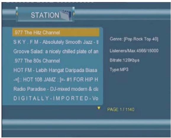 EMTEC HDD MOVIE CUBE Q800 - List des stations - 1