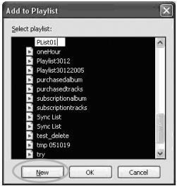 EMTEC LECTEUR MP4 C235 - CREER UNE LISTE LECTURE AU MOYEN DU LECTEUR WINDOWS MEDIA PLAYER 10 (Windows XP seulement) - 3