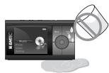 EMTEC LECTEUR MP4 C235 - Mise en garde: - 2