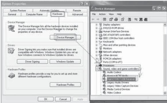 EMTEC TUNER TNT S815 - R: Vérifiez si le pilote a été installé correctement. - 1