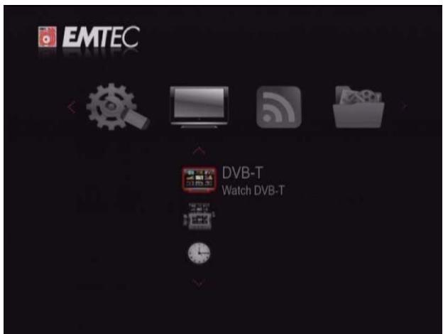 EMTEC S800H - Menu TNT - 1