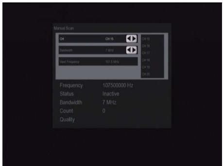 EMTEC S800H - Recherche manuelle (Manual Scan) - 1