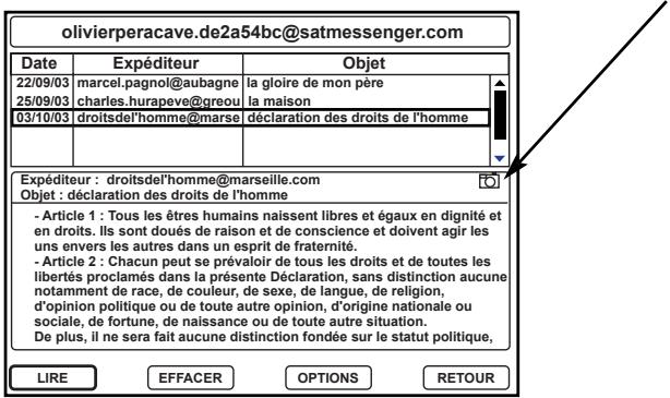 WORLDSAT CI 5600 - CONSULTER ET GERER VOS MESSAGES - 1