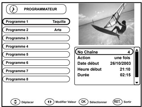 WORLDSAT CI 6600 - Menu PROGRAMMATEUR - 1
