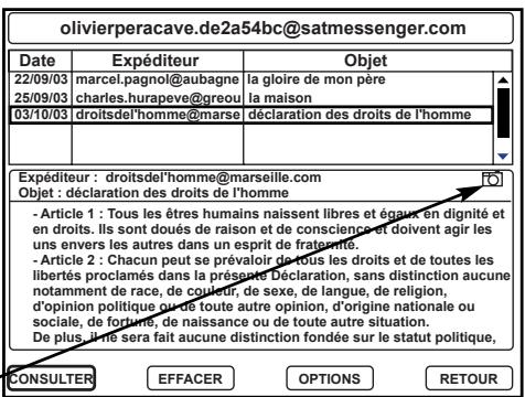 WORLDSAT MAESTRO 9900 NG4 - CONSULTER ET GERER VOS MESSAGES - 1