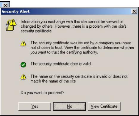 ZYXEL NXC-8160 - Accessing the Web Configurator - 4