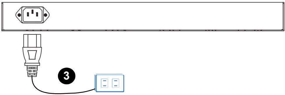 ZYXEL NXC-8160 - Make Initial Hardware Connections - 2